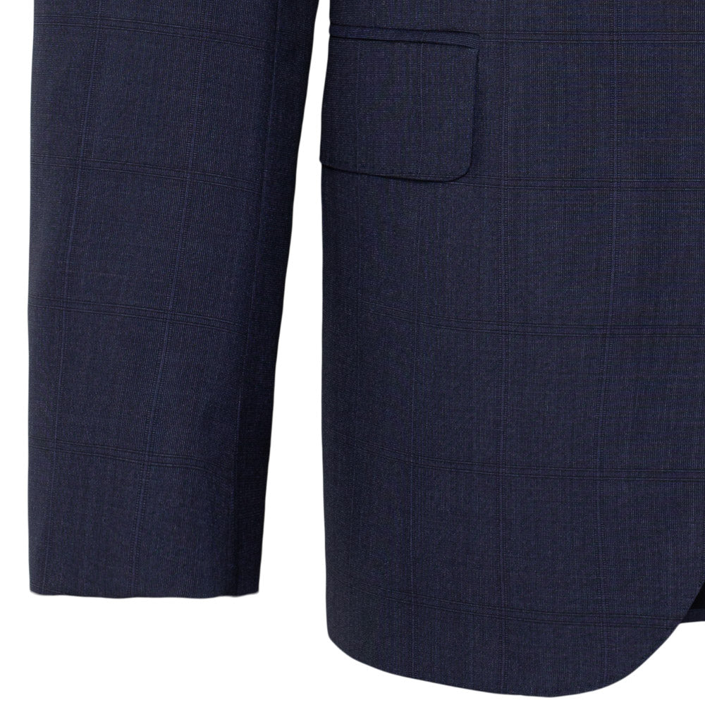 Dress - CC - Navy rutet