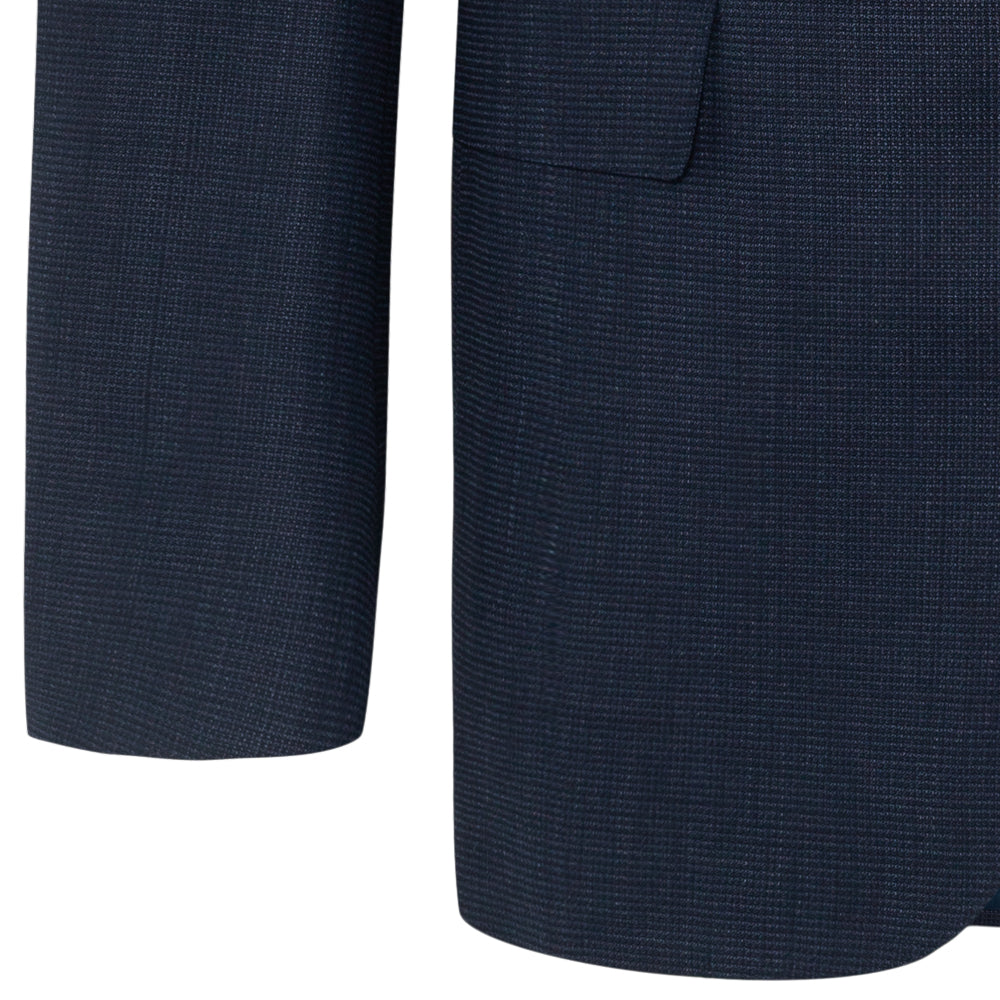 Dress - Academy - Navy struktur