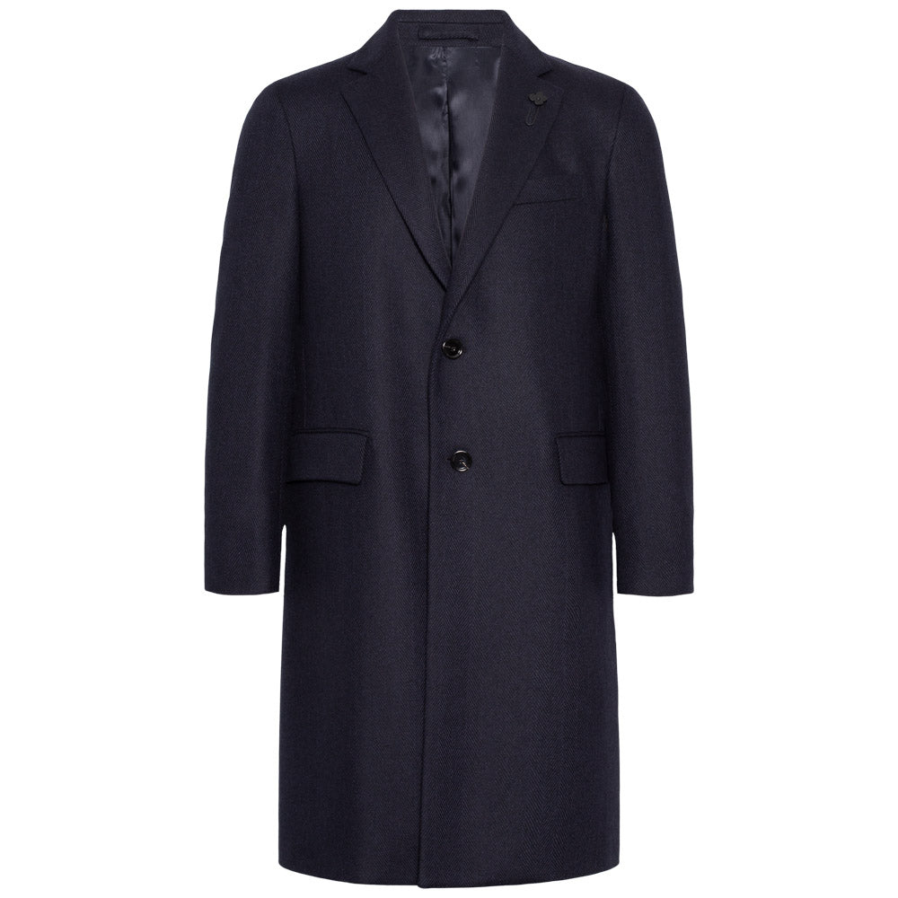 Frakk - Navy Herringbone