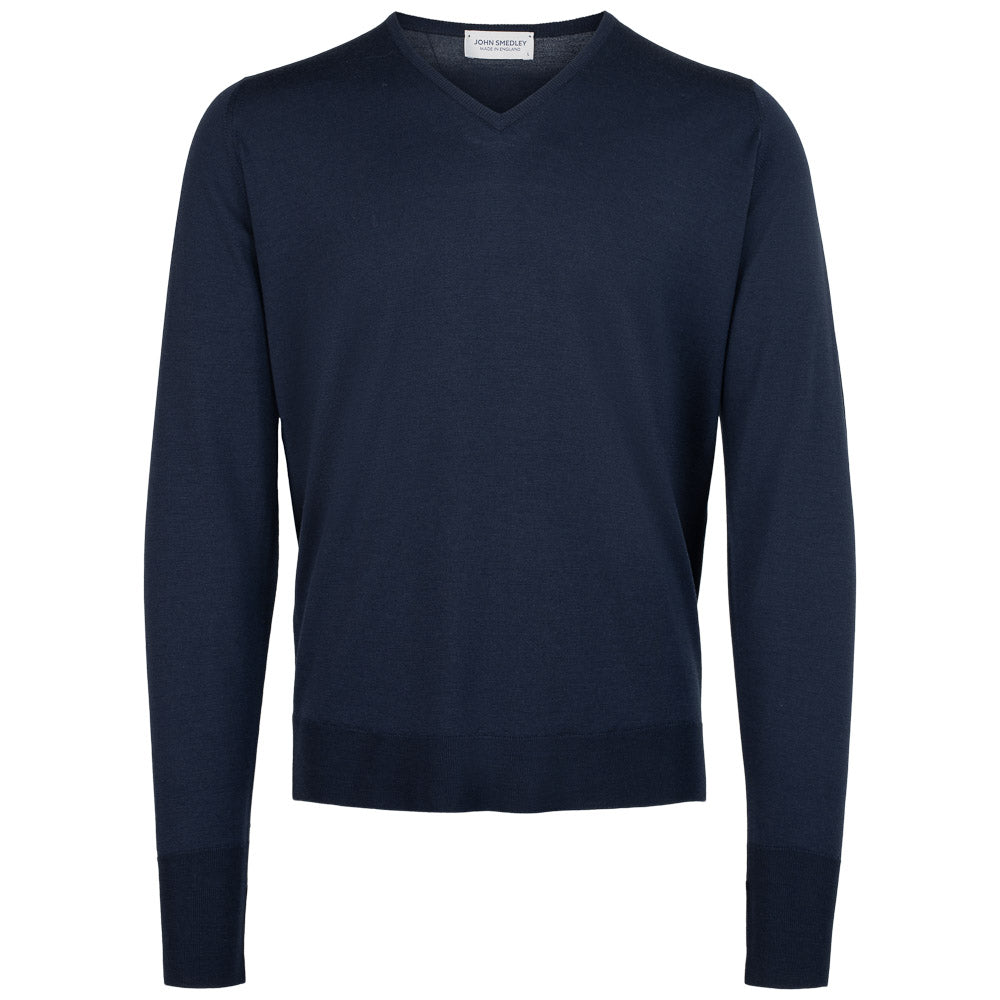 V-hals genser - Bobby - Navy
