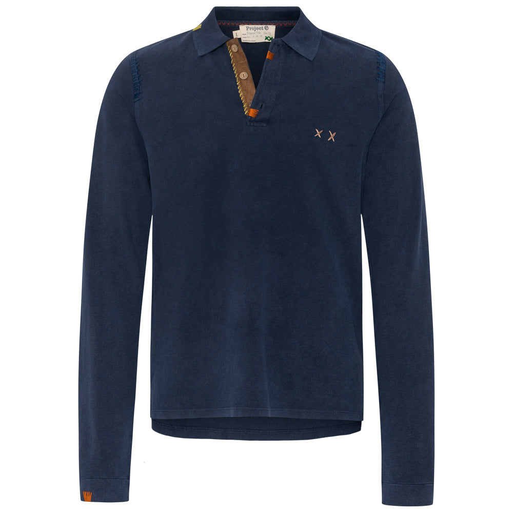 Longsleeve - Skinn - Navy