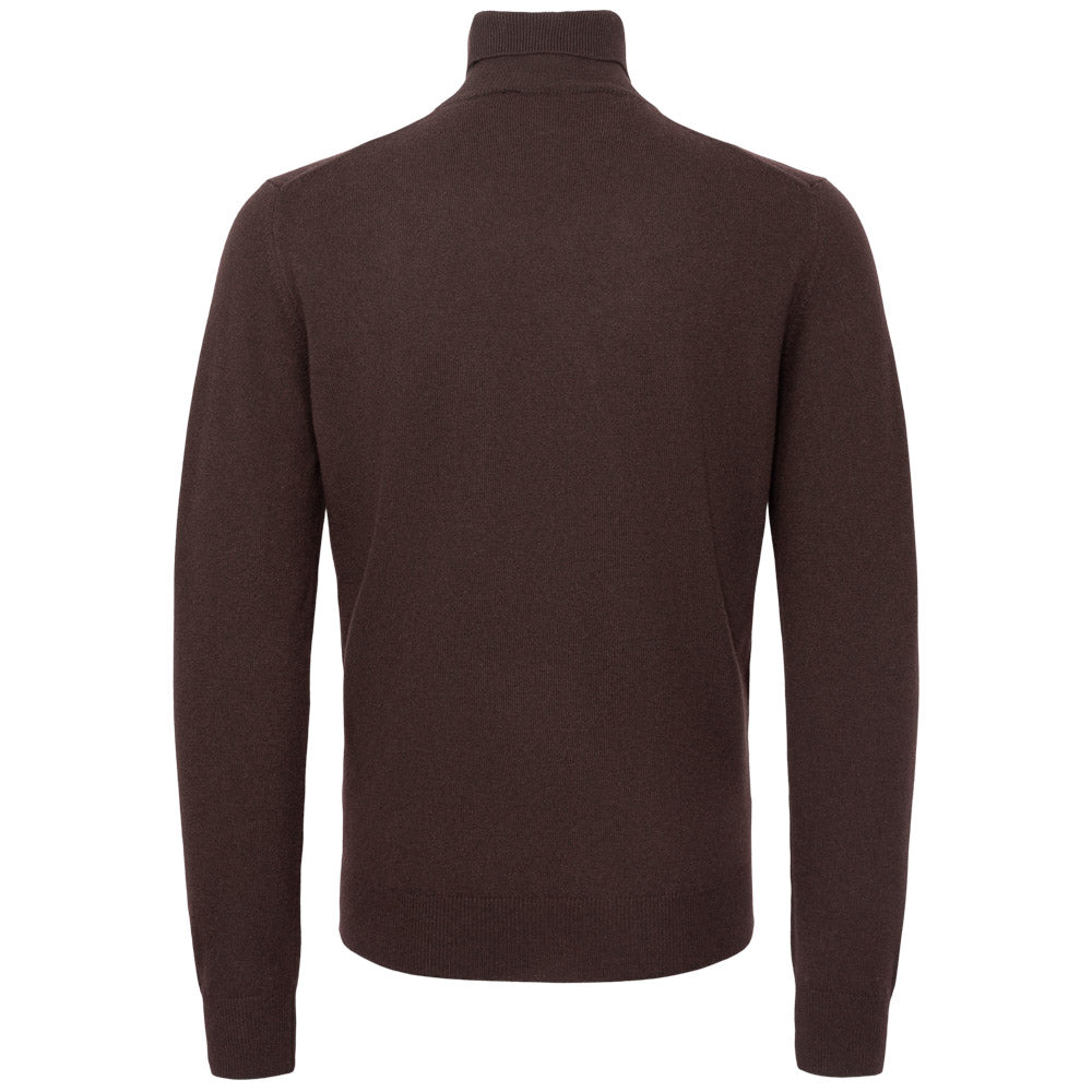 Høyhalset genser- Z003 - Brun