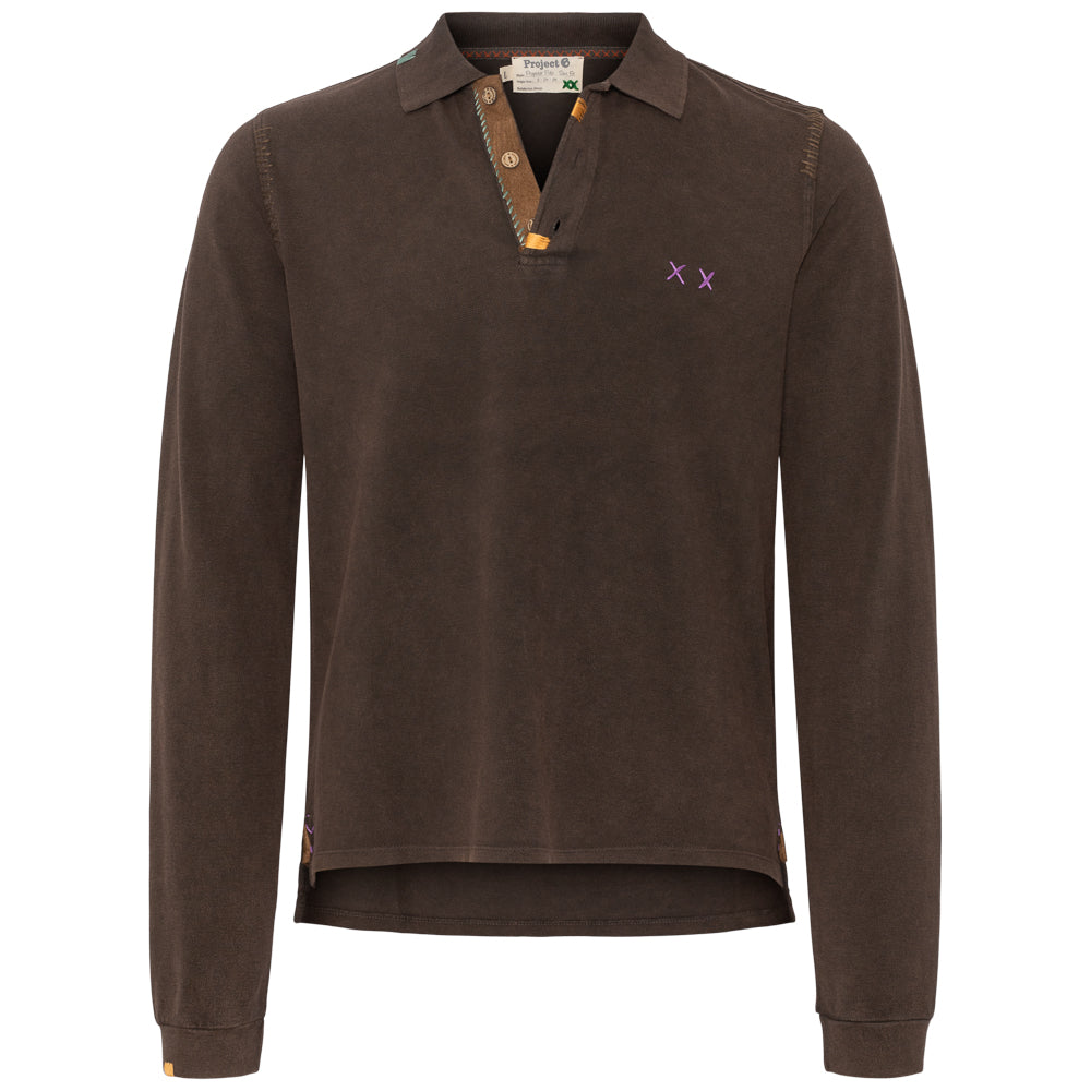 Longsleeve - Skinn - Brun