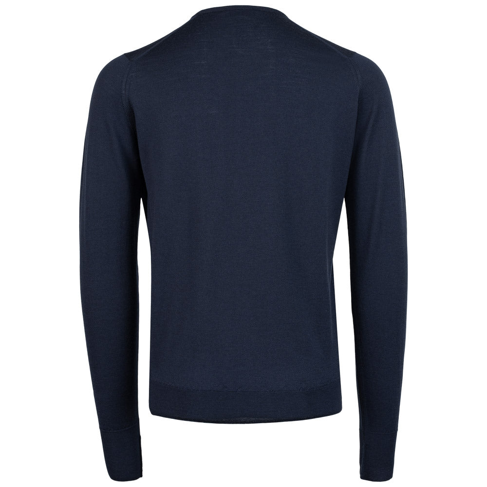 Rundhals genser - Marcus - Navy