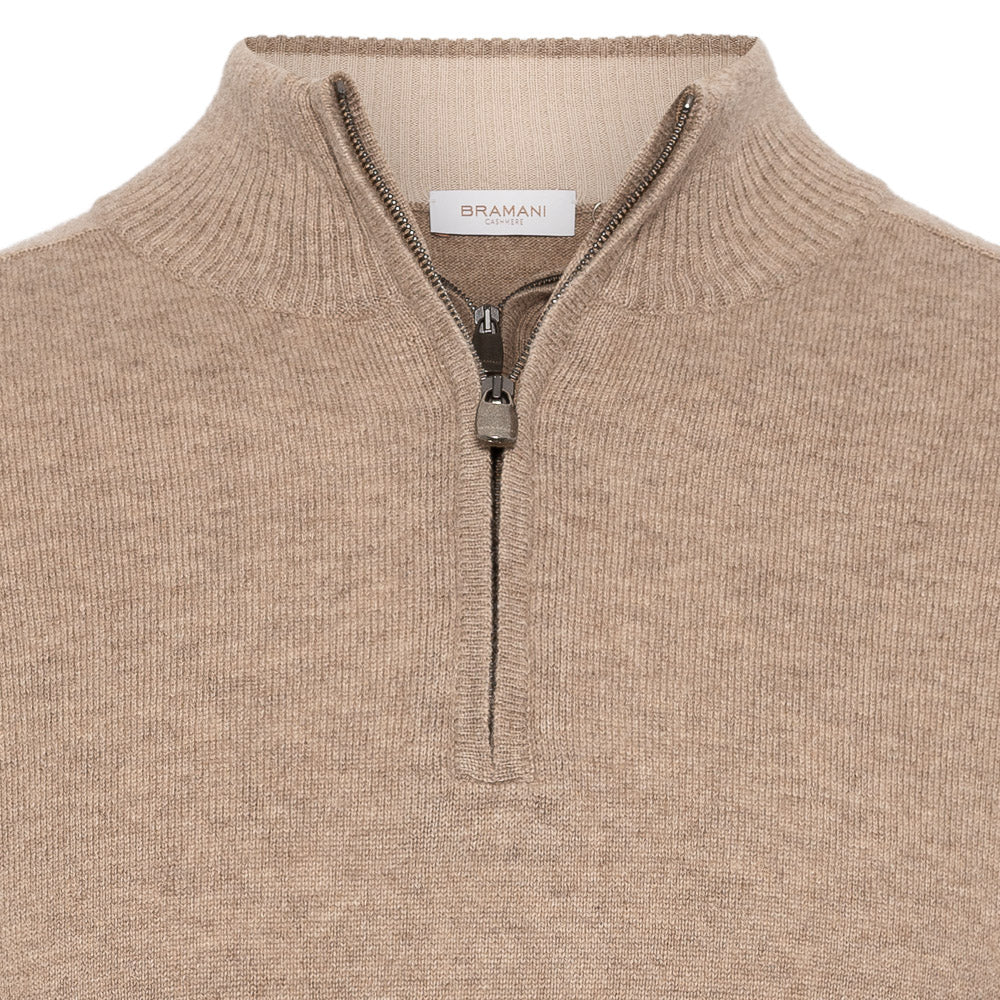 Genser - Half zip - 1979 - Beige