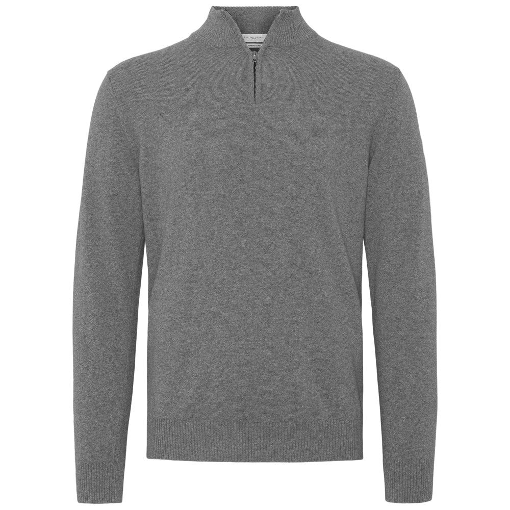 Half zip - Grå