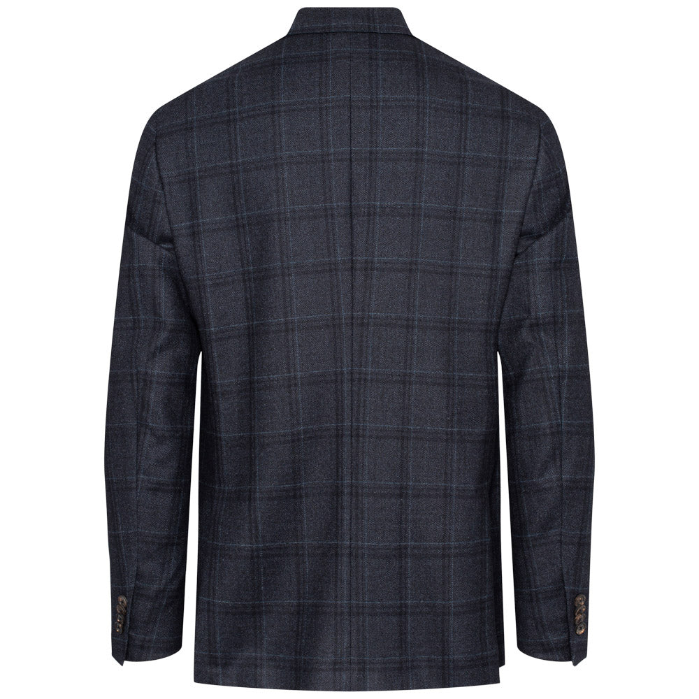 Jakke - Academy - Navy rutet