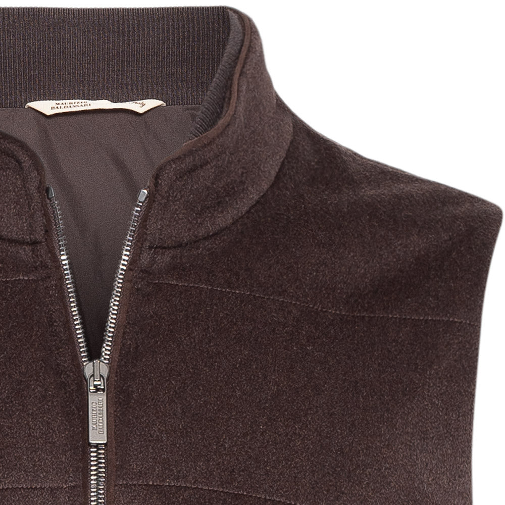 Vest - Mørk brun