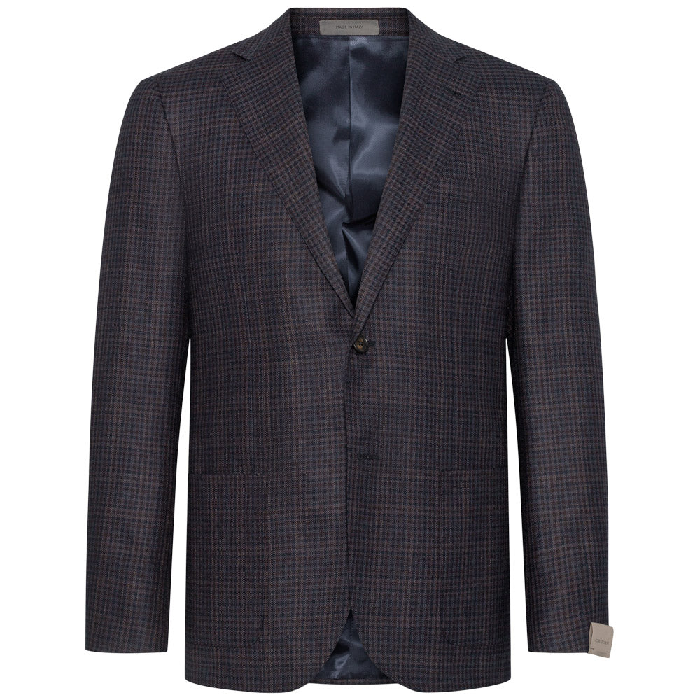 Jakke - Academy - Navy rutet