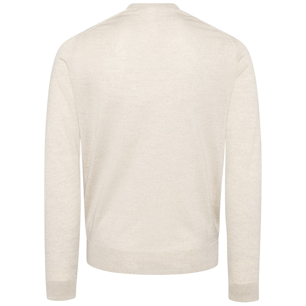 Rundhals genser - Marcus - Lys beige
