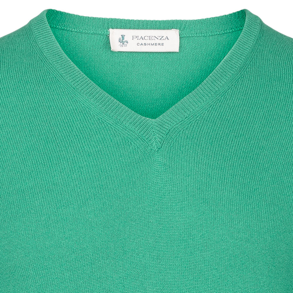Genser - Cashmere - 8579 90396 - Lys grønn