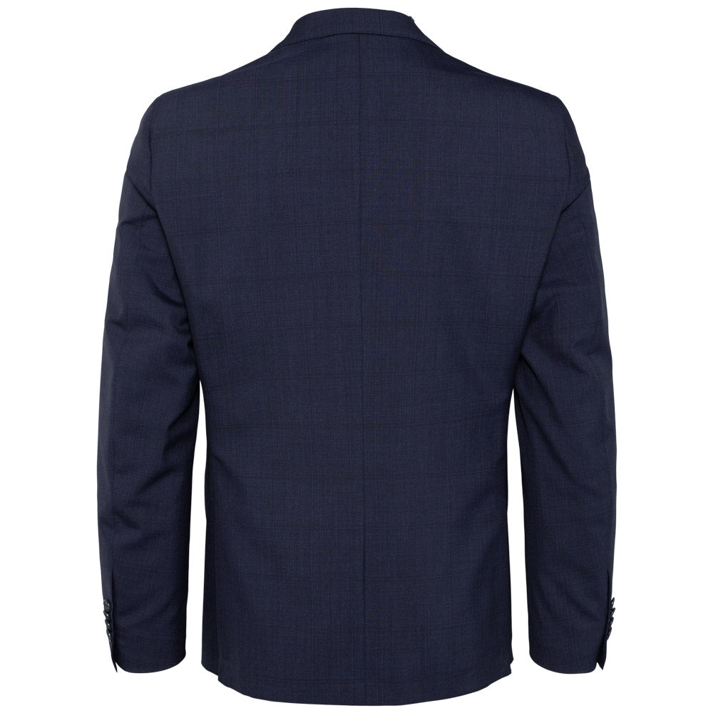Dress - CC - Navy rutet