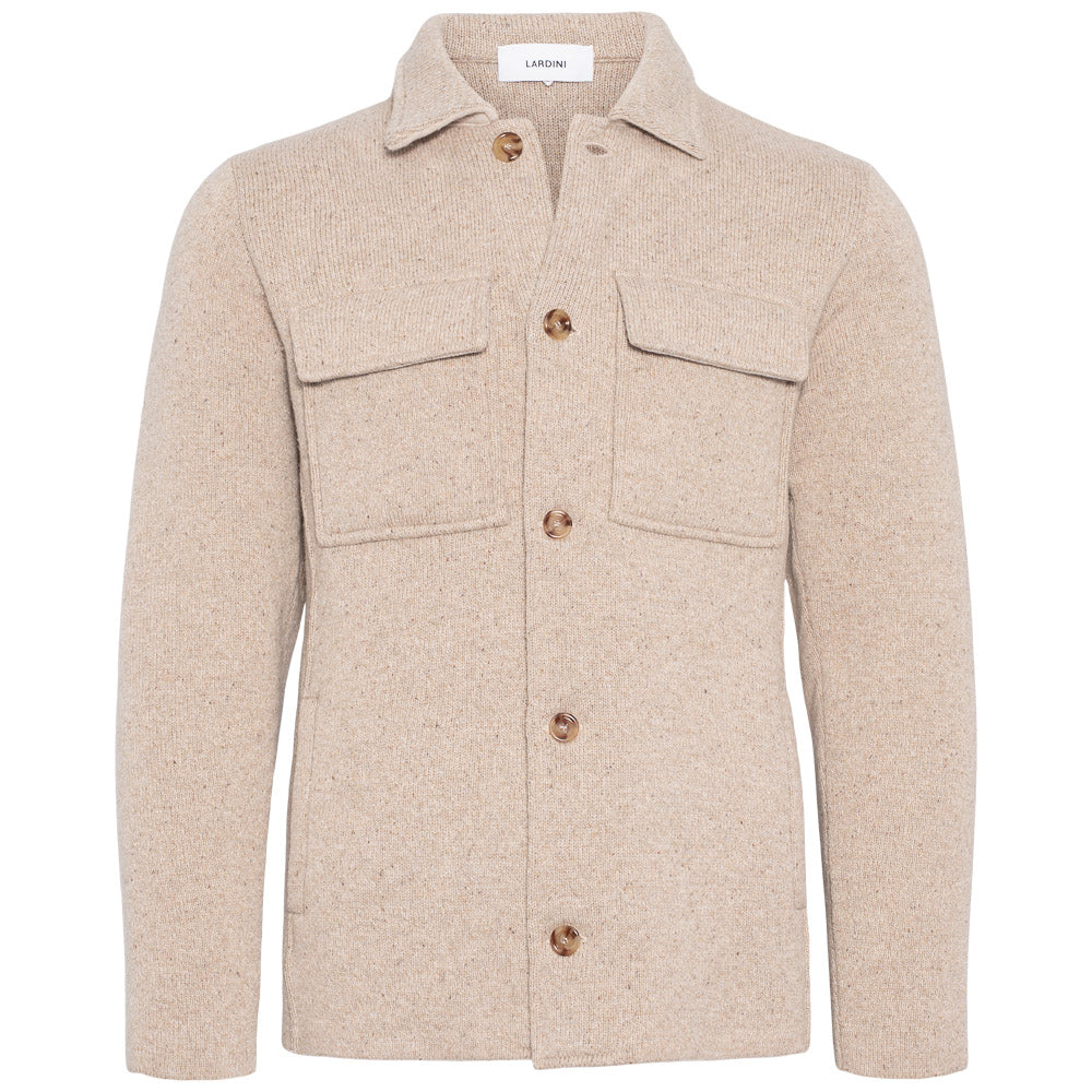 Overshirt - Lys beige