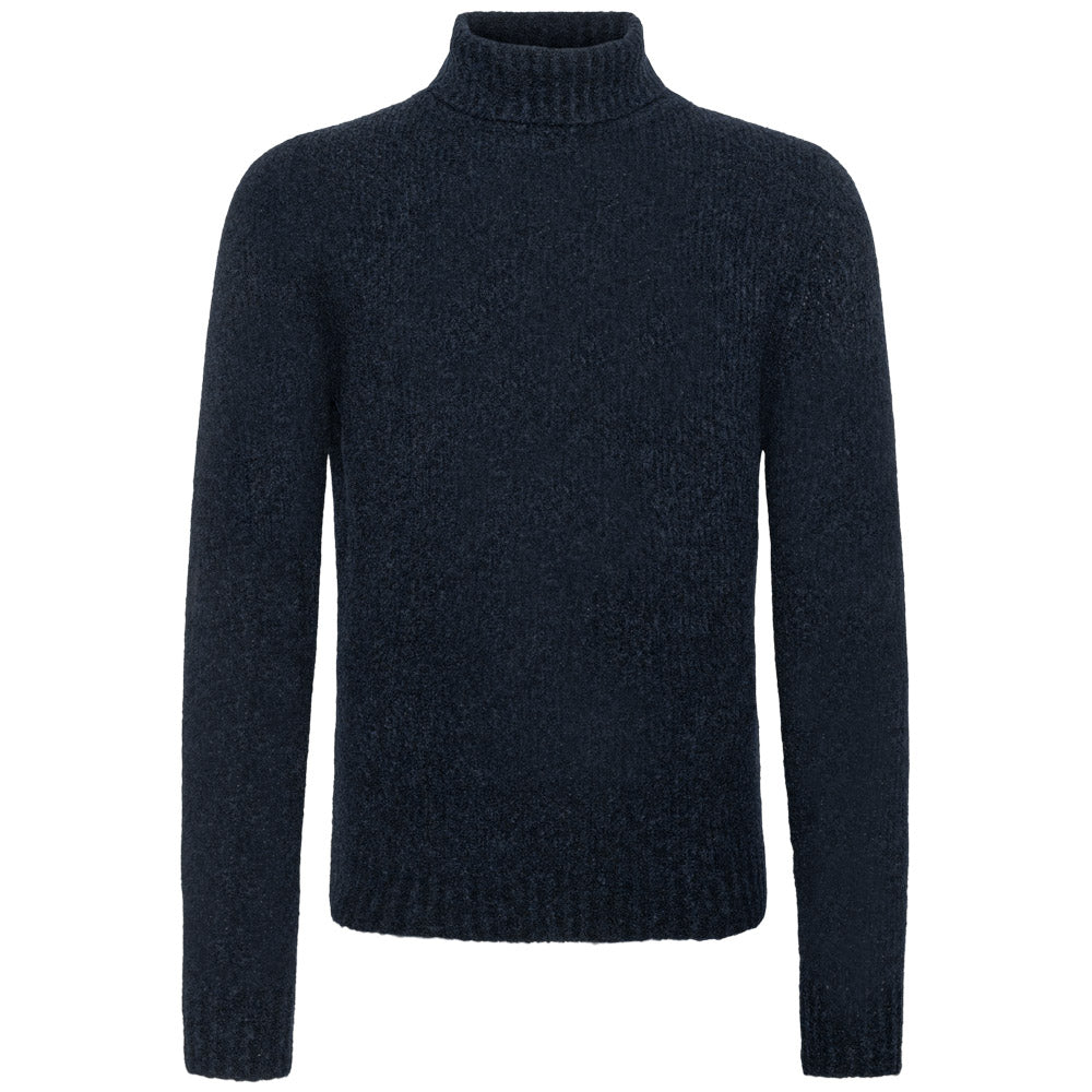 Høyhalset genser - Navy