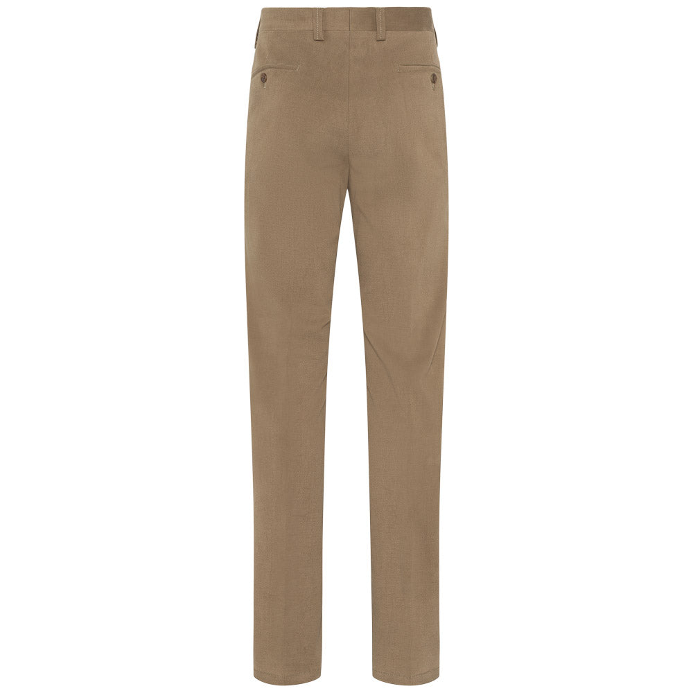 Bomullsbukse - 18503 35 - Mørk beige