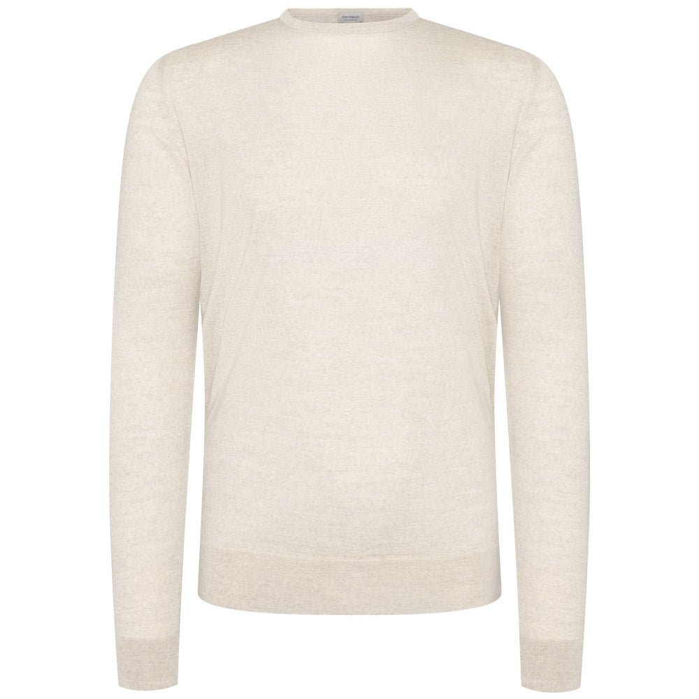 Rundhals genser - Marcus - Lys beige
