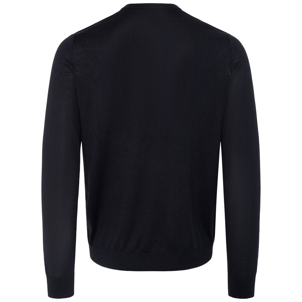 Rundhals genser - Navy