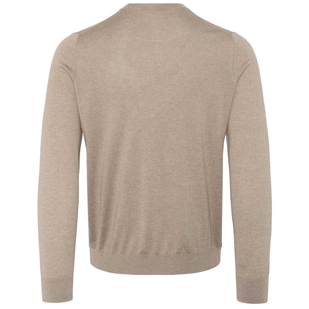 Rundhals genser - Beige