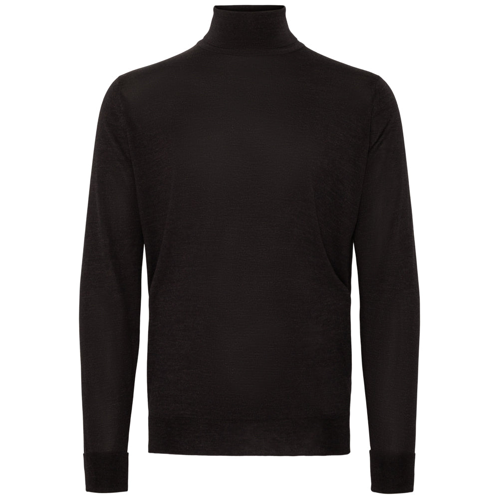 Turtleneck - Richards - Mørk brun