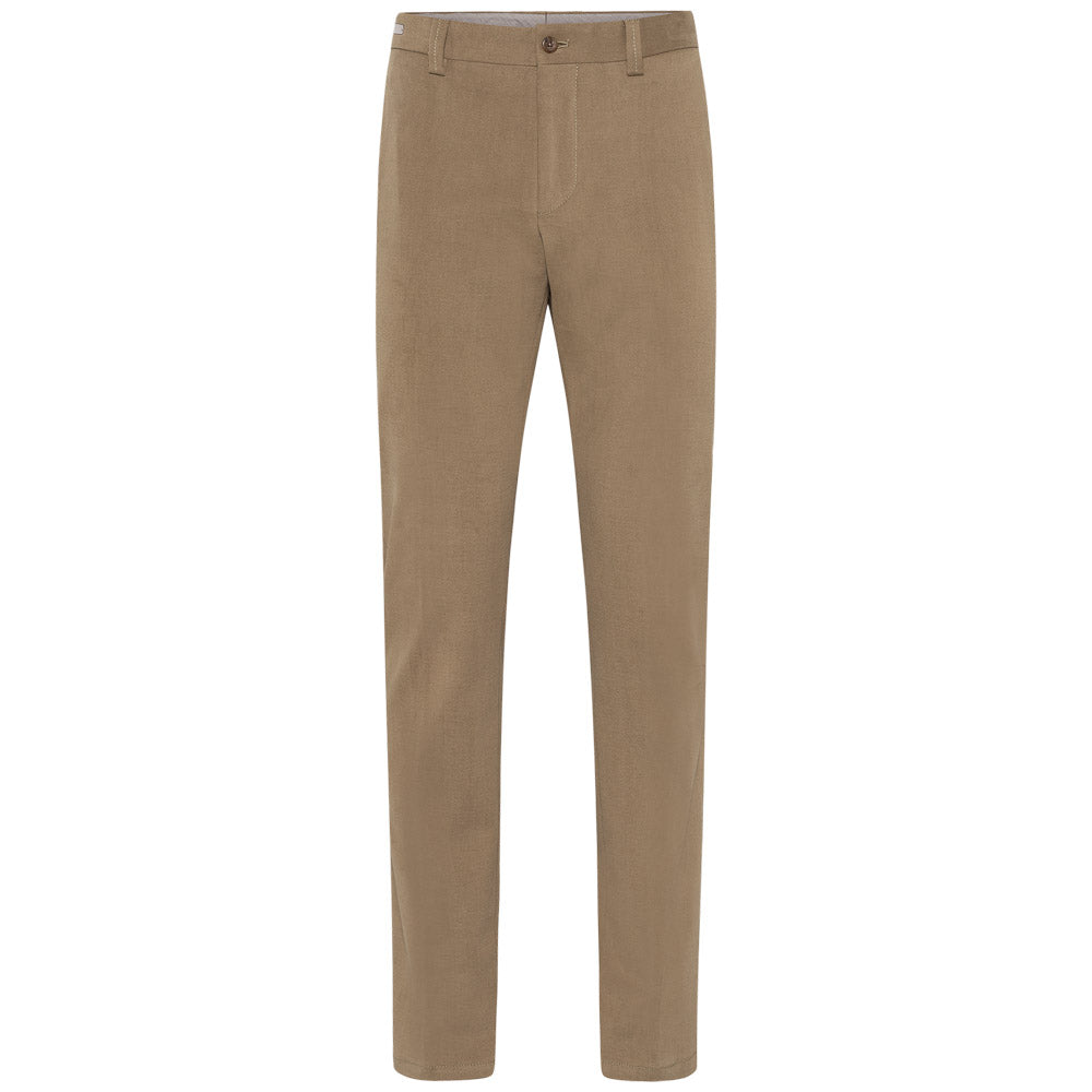 Bomullsbukse - 18503 35 - Mørk beige