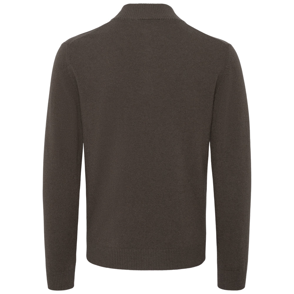 Half zip - Brun