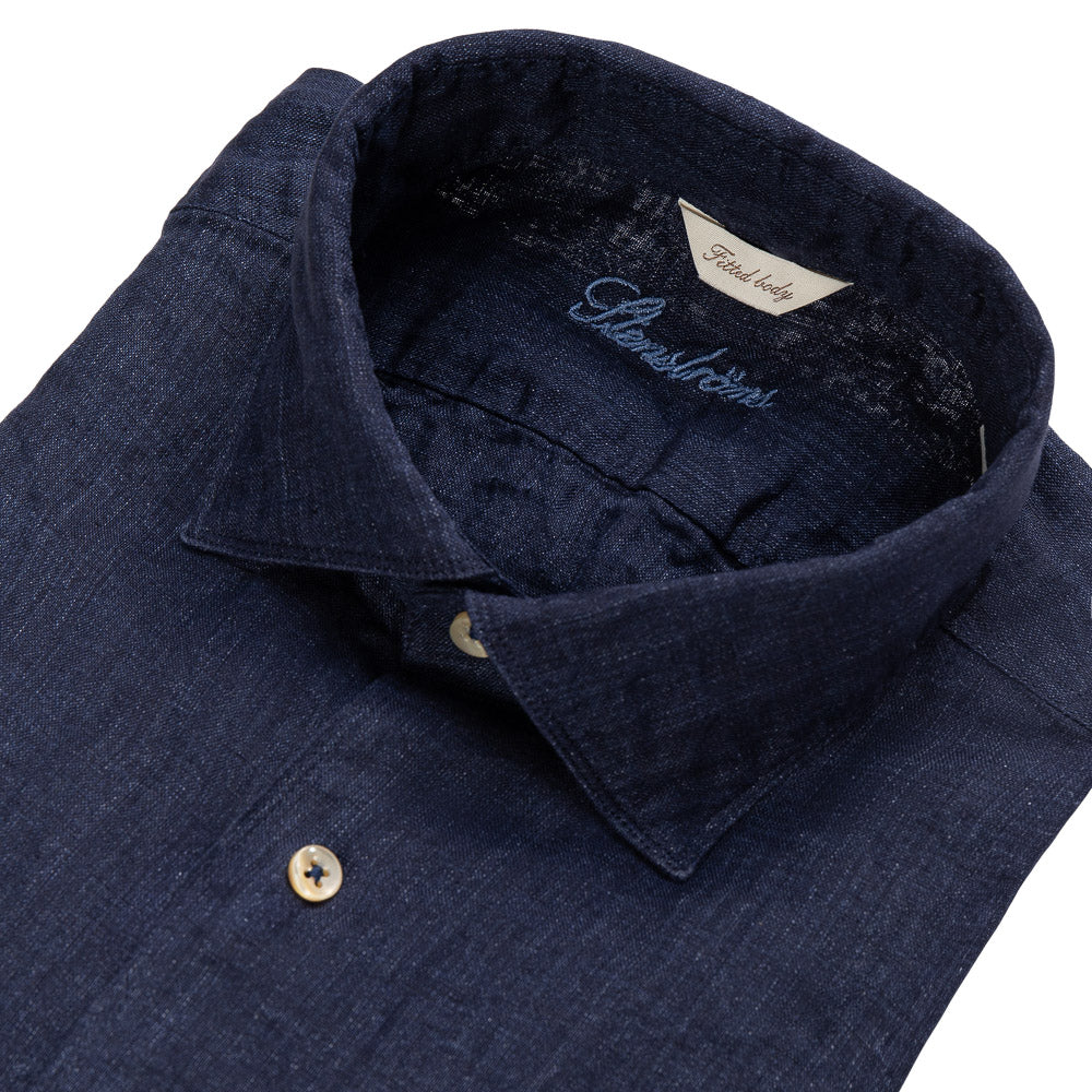 Linskjorte - Regular - Navy