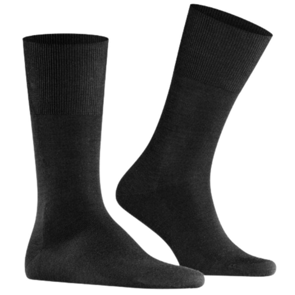 Airport - Wool blend - Sort - 6-pack