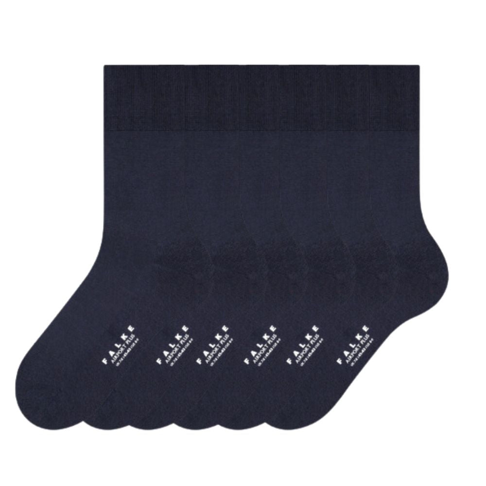 Airport - Wool blend - Navy - 6-pack