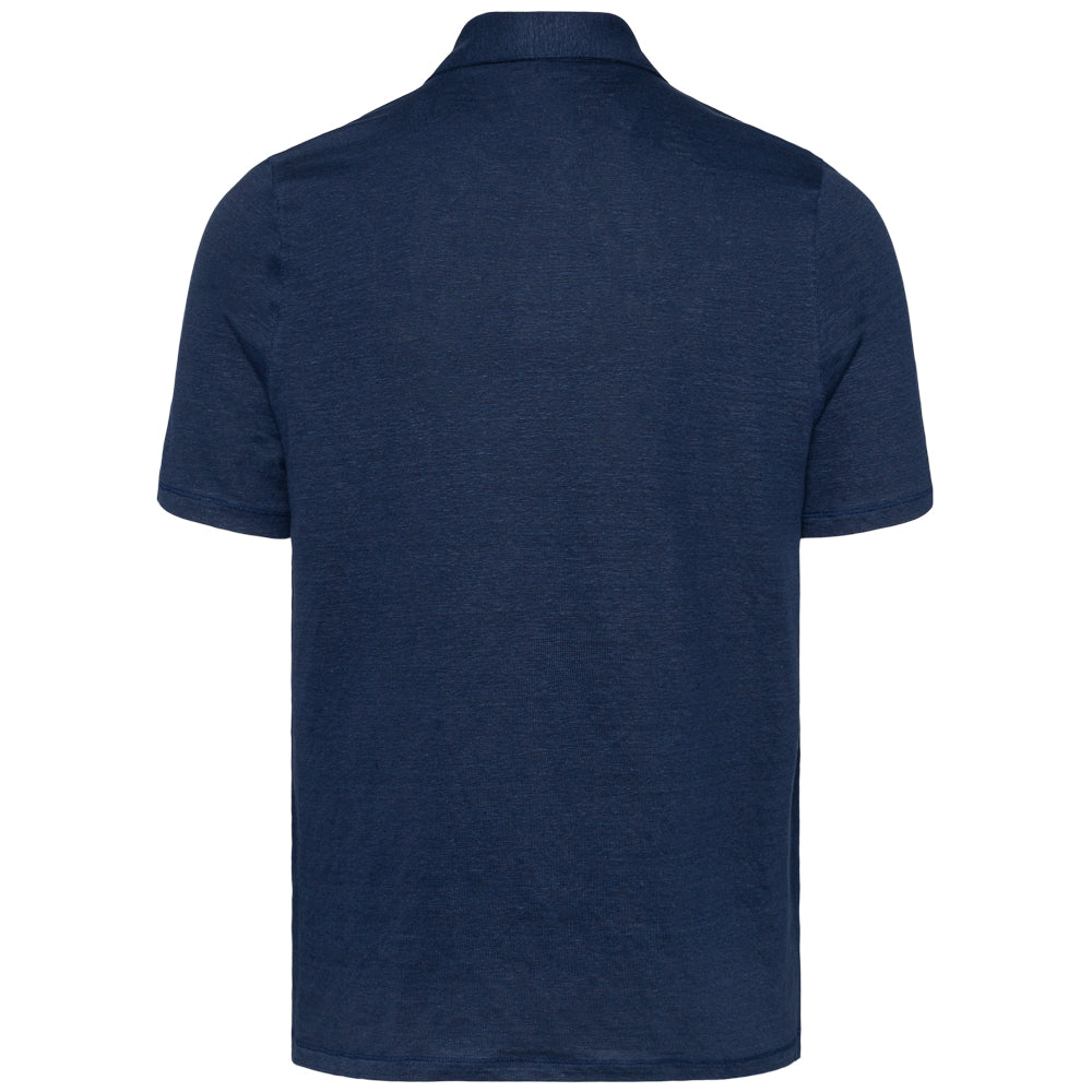 Lin pique - Navy