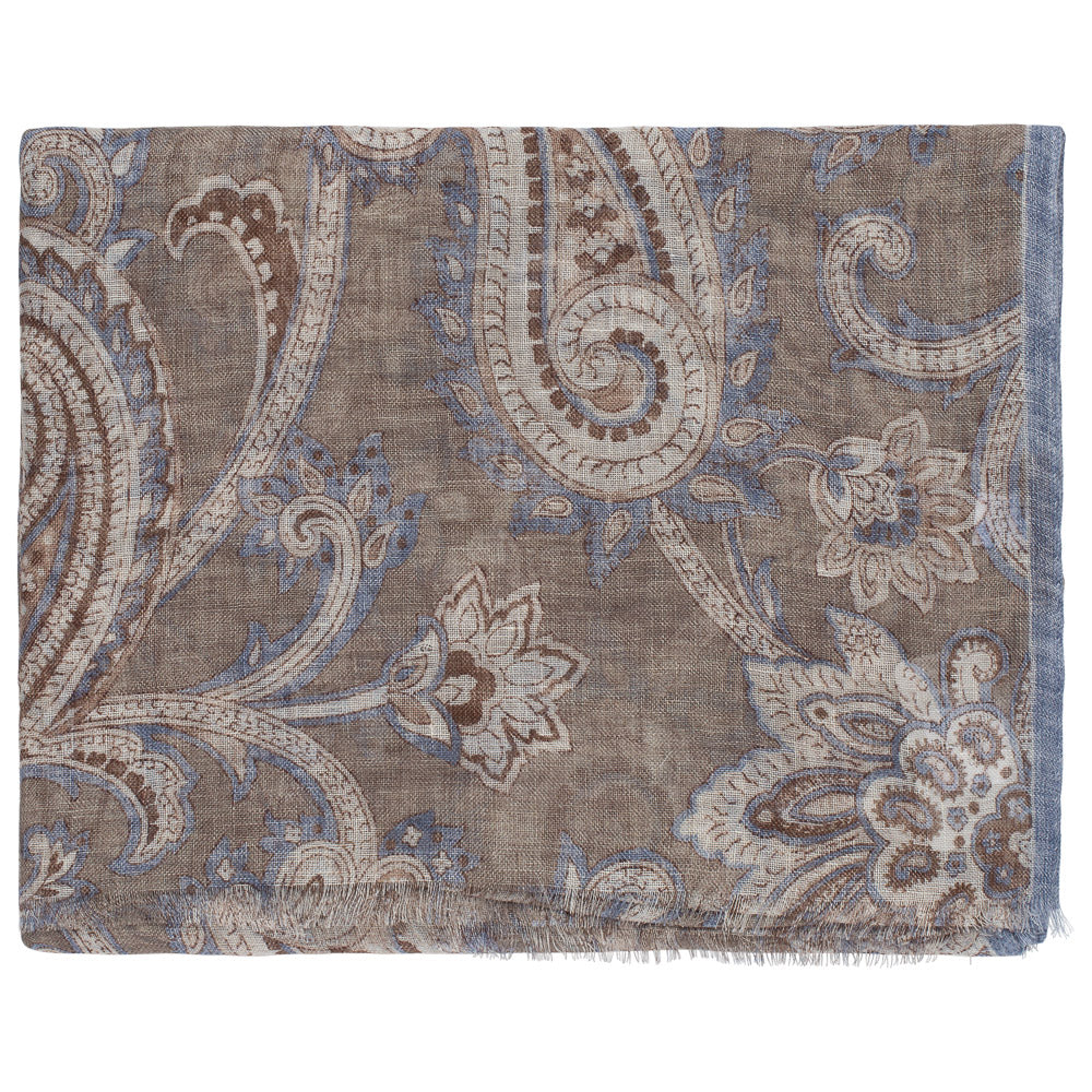 Skjerf - Giglio - Beige paisley