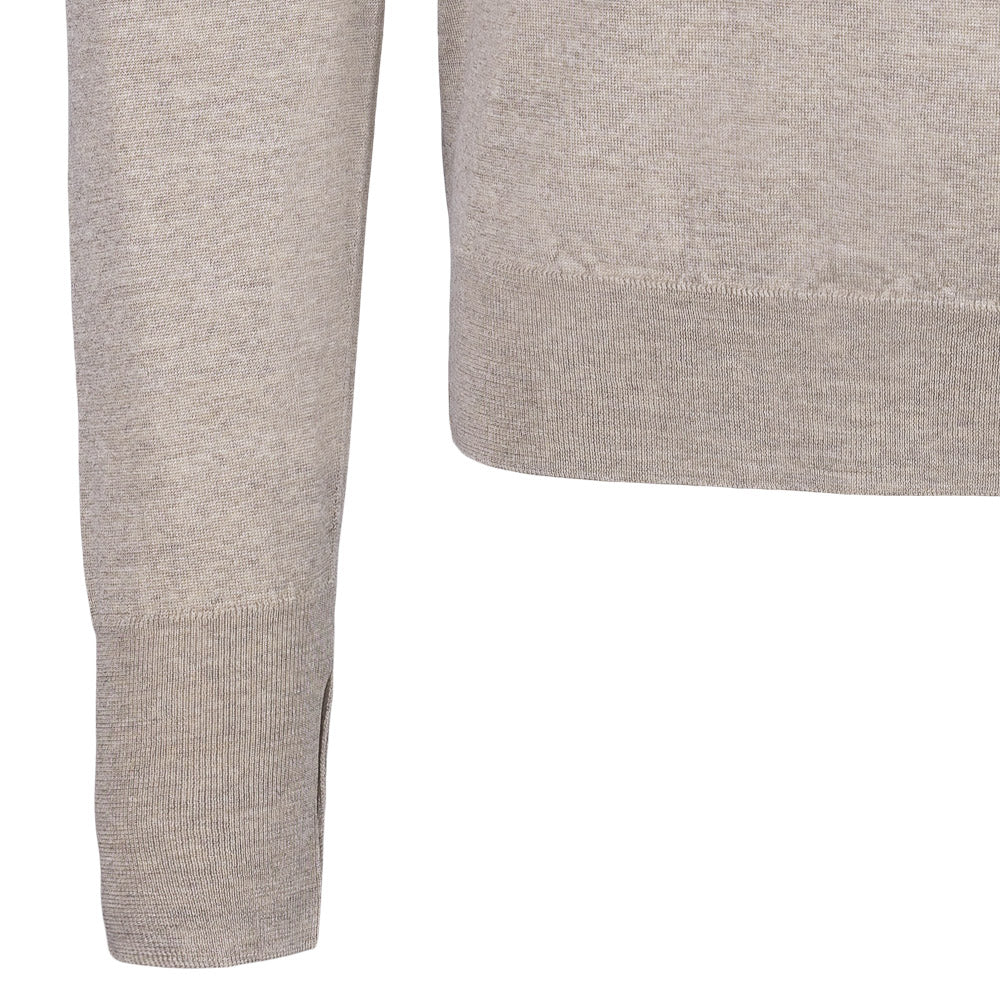Rundhals genser - Marcus - Lys beige