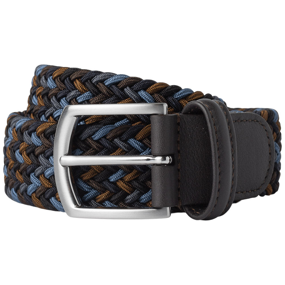Belte - Navy/Brun