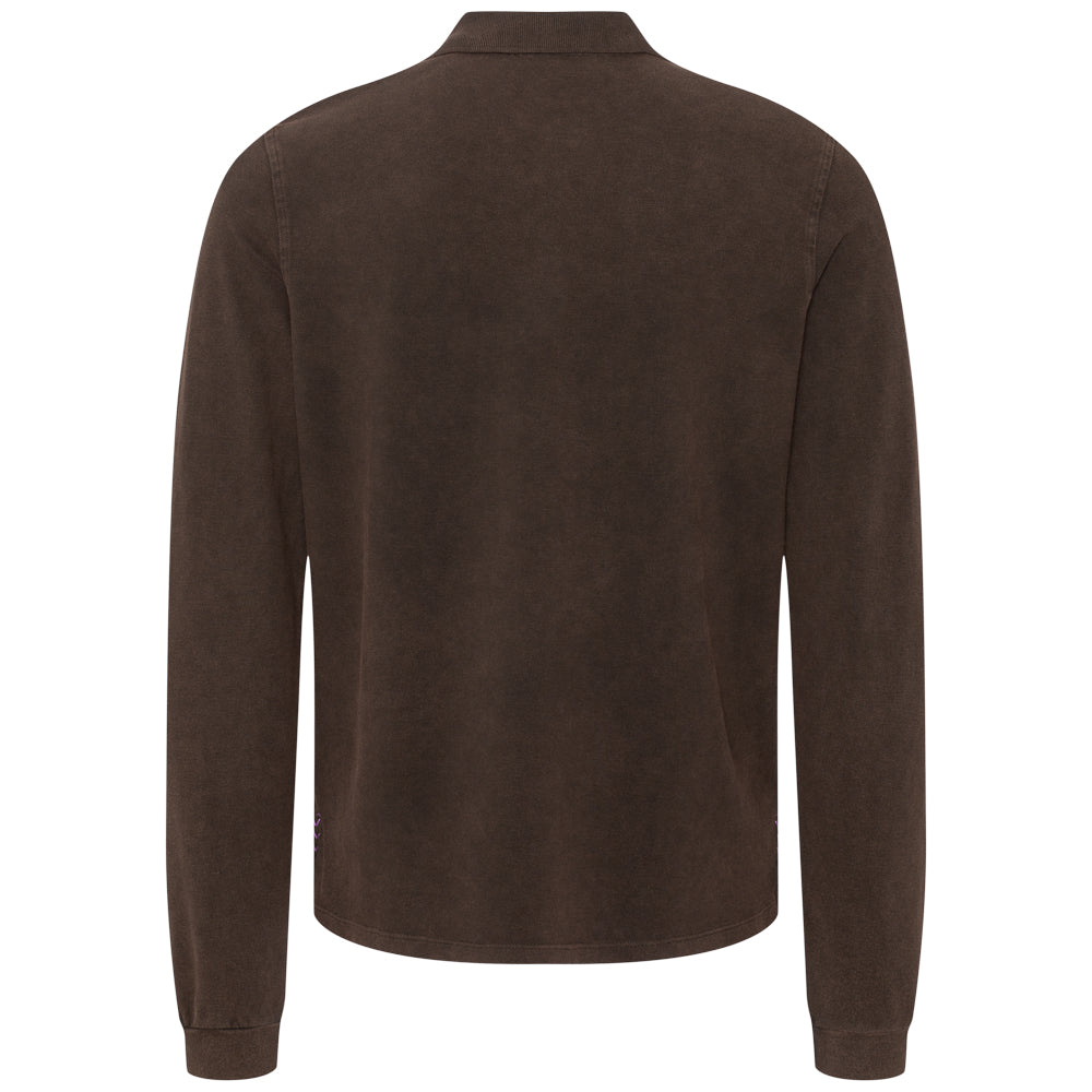 Longsleeve - Skinn - Brun