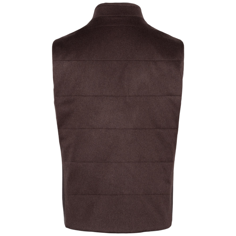 Vest - Mørk brun