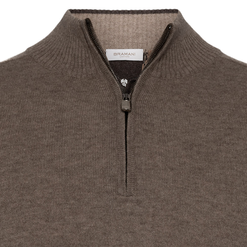 Genser - Half zip - 1979 - Dark brown