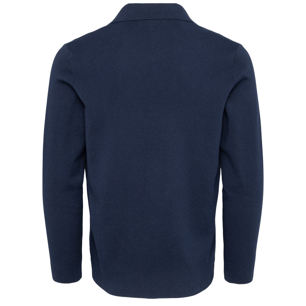 Strikkejakke - Navy