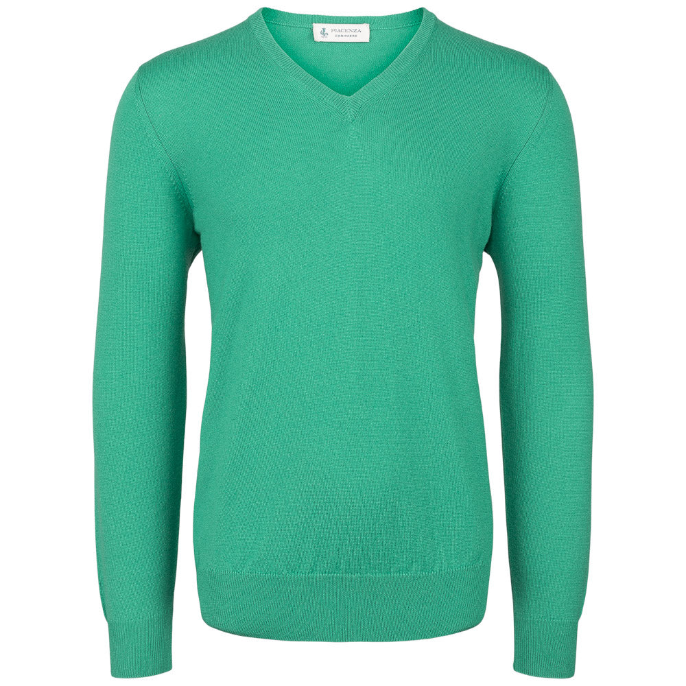 Genser - Cashmere - 8579 90396 - Lys grønn