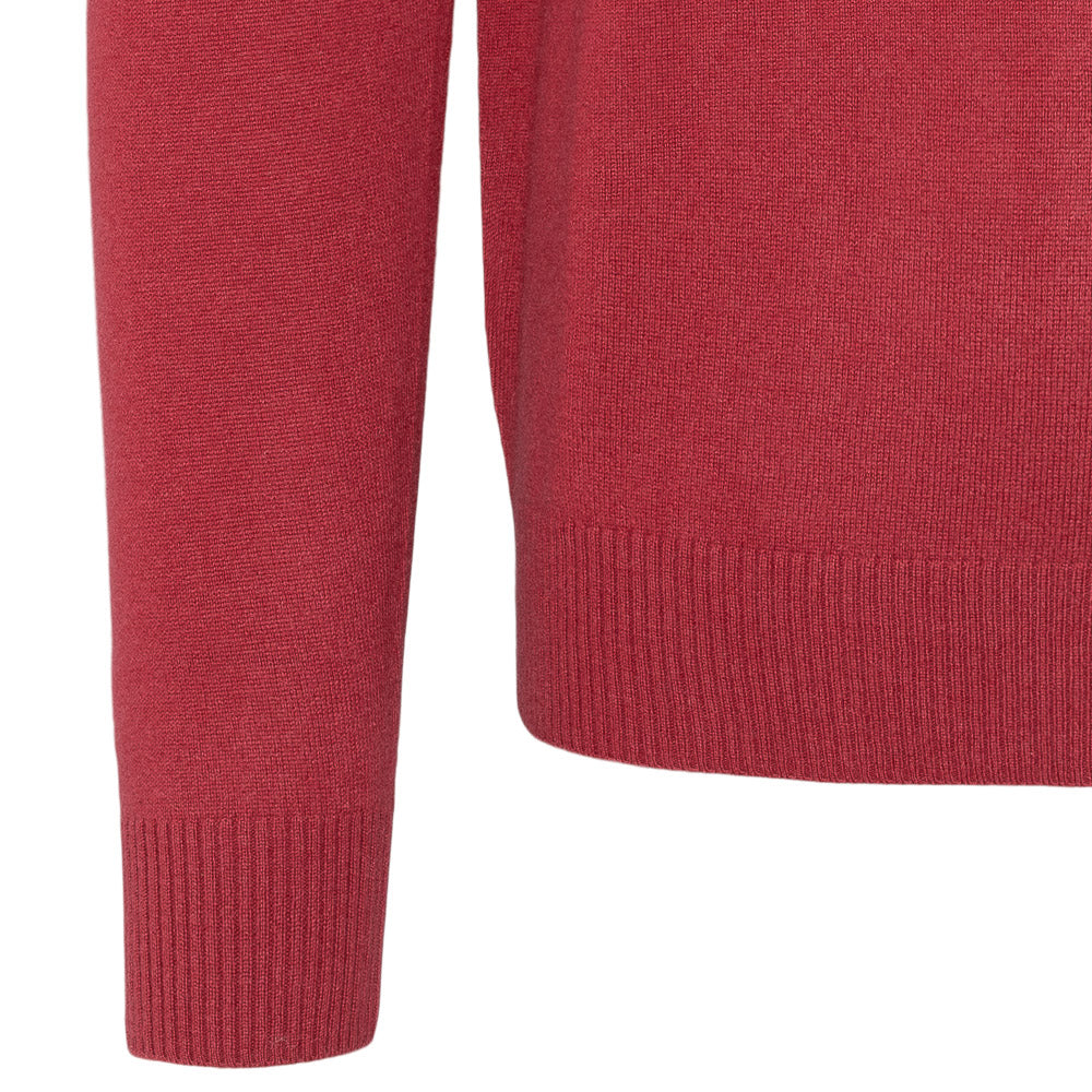 Genser - Half zip - 1897 - Cherry