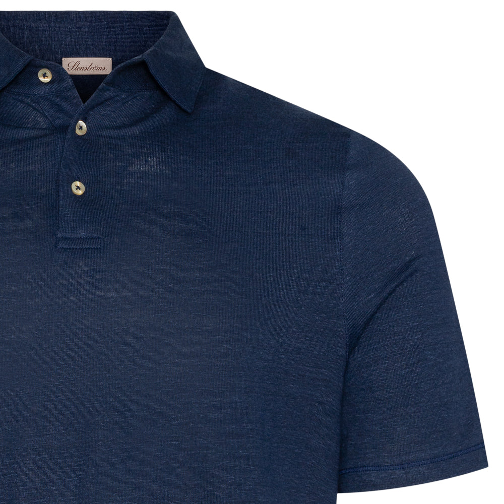 Lin pique - Navy