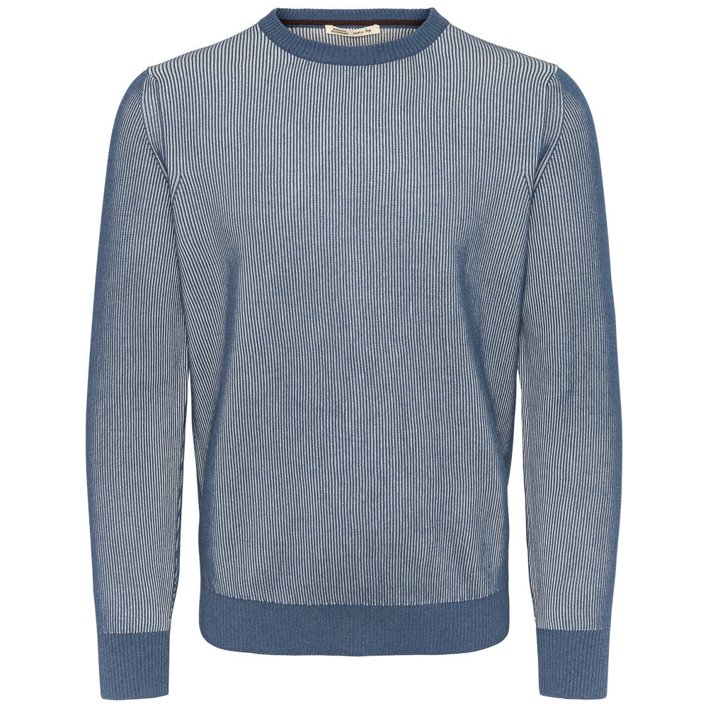 Rundhals genser - KNISE - Blå