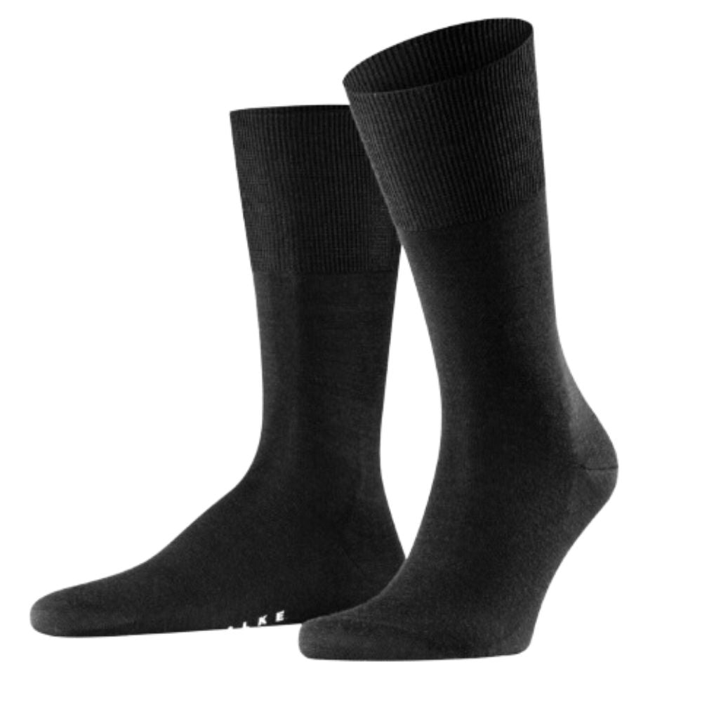 Airport - Wool blend - Sort - 6-pack