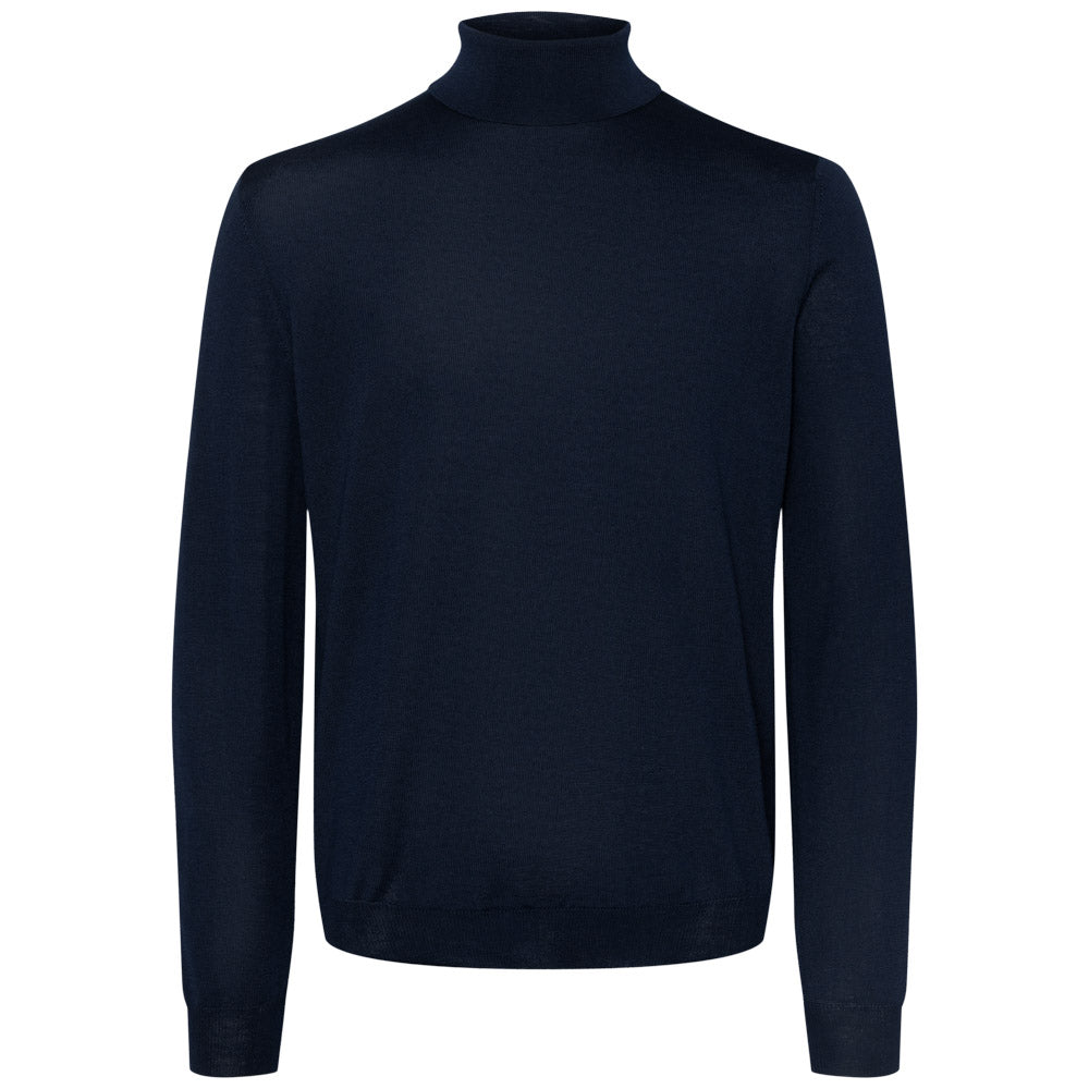 Høyhalset genser - Navy