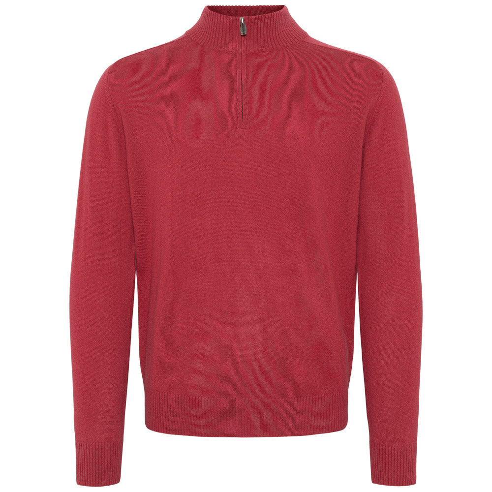 Genser - Half zip - 1897 - Cherry