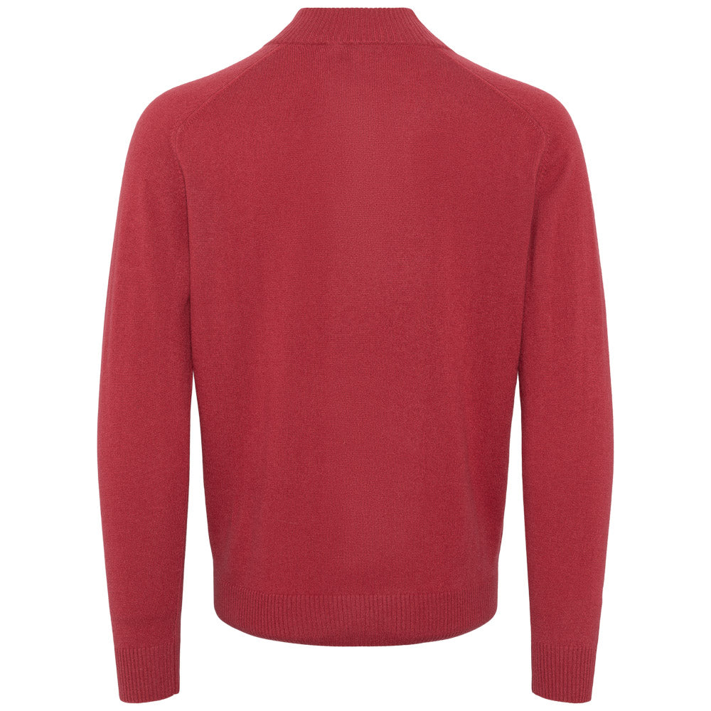 Genser - Half zip - 1897 - Cherry