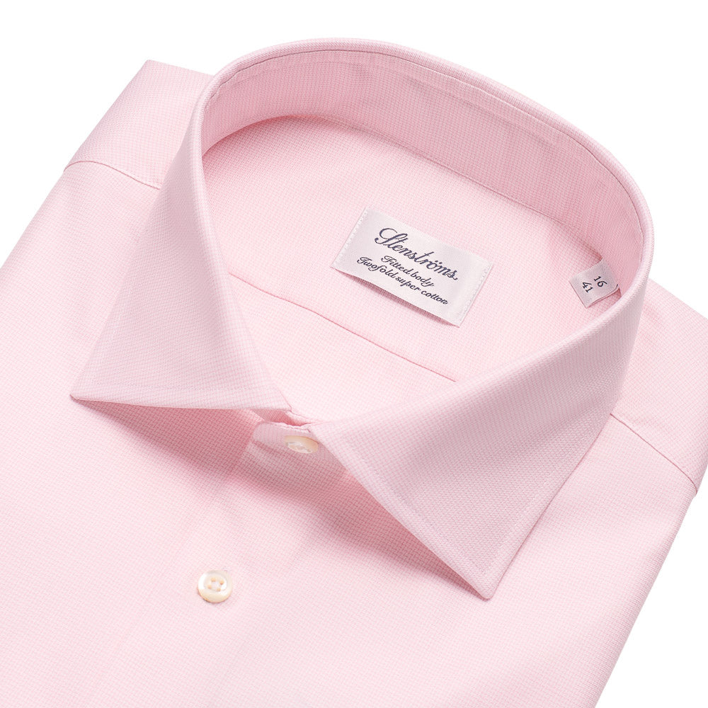 Skjorte - Fitted body - 8917 503 - Lys rosa rutet