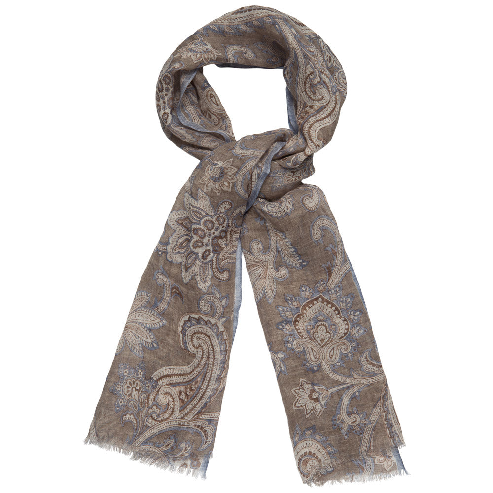 Skjerf - Giglio - Beige paisley